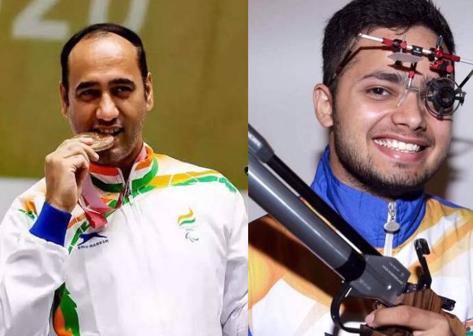 Tokyo Paralympic 2020 Shooting P4 Mixed 50m Pistol SH1 Manish Narwal wins gold Singhraj silver India Wins Gold: ஒரே போட்டியில் தங்கமும், வெள்ளியும்... பாராலிம்பிக் துப்பாக்கிச் சுடுதலில் இந்தியா ஆதிக்கம்..!