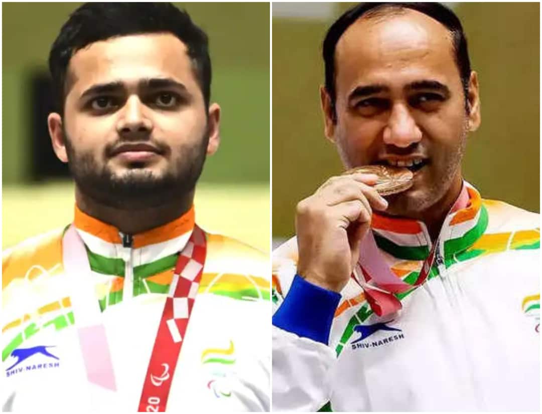 Tokyo Paralympic 2020: पीएम मोदी ने नरवाल और सिंहराज से की बात, स्वर्ण और रजत पदक जीतने पर दी बधाई Tokyo Paralympic 2020: PM modi congratulates manish narwal and singhraj adana Tokyo Paralympic 2020: पीएम मोदी ने नरवाल और सिंहराज से की बात, स्वर्ण और रजत पदक जीतने पर दी बधाई