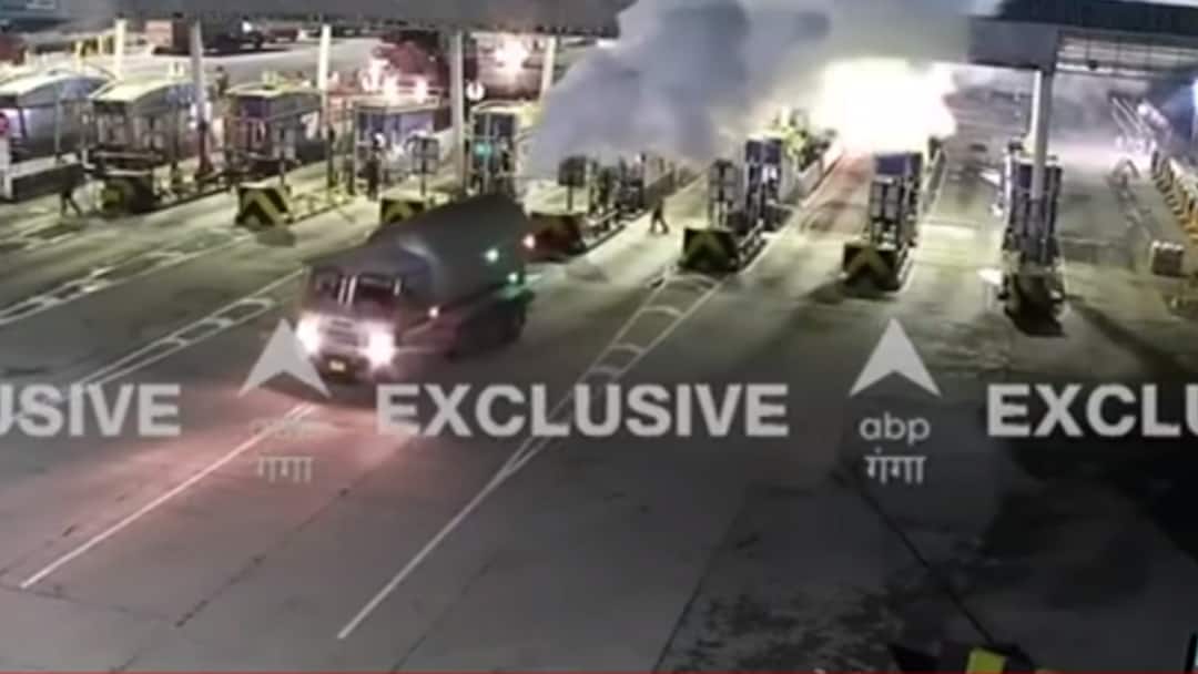 Kanpur: Gas tanker leakage at toll plaza caused panic, major accident ...