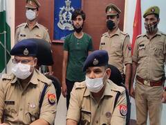 Moradabad: लूट की वारदात के चार घंटे के अंदर ही लुटेरा गिरफ्तार, रिवॉल्वर और 8 लाख रुपये बरामद