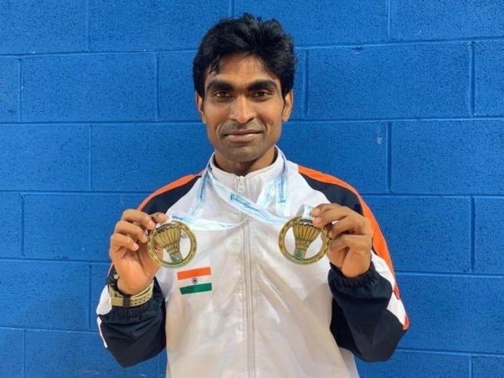 Tokyo Paralympics: India's Pramod Bhagat wins gold medal in badminton men's singles SL3 Tokyo Paralympics: બેડમિન્ટનમાં રચાયો ઈતિહાસ, પ્રમોદ ભગતે ગોલ્ડ, મનોજ સરકારે બ્રોન્ઝ મેડલ જીત્યો