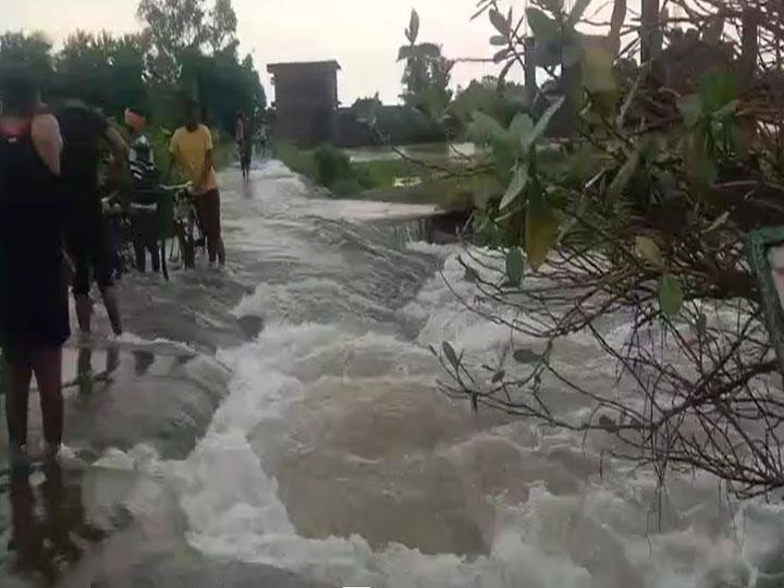 CM Yogi Adityanath Ariel survey of Gorakhpur flood ann Gorakhpur के बाढ़ प्रभावित क्षेत्रों में राहत सामग्री वितरित करेंगे सीएम योगी, उपधौली गांव में फंसे 25 ग्रामीण