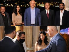 PICS: 'Tiger 3' Stars Salman Khan, Katrina Kaif Meet Turkish Minister For Lunch Post Shoot