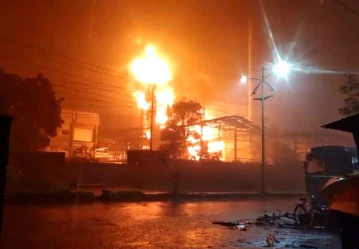 Palghar Blast update One killed, one missing, five injured in Boisar Tarapur industrial blast बोईसर तारापूर औद्योगिक कार्यक्षेत्रातील कारखान्यात भीषण स्फोट, एका कामगाराचा मृत्यू, एक बेपत्ता, पाच जखमी