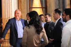 PICS: 'Tiger 3' Stars Salman Khan, Katrina Kaif Meet Turkish Minister For Lunch Post Shoot