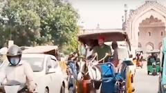 इसलिए SP नेता Anurag Bhadouria ने Lucknow की सड़कों पर दौड़ाया 'तांगा' | Hindi News