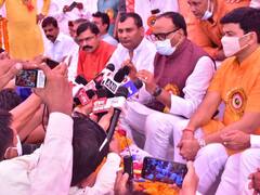 Badaun News: यूपी के कैबिनेट मंत्री ब्रजेश पाठक का एसपी-बीएसपी पर निशाना, कहा- उनके पास न एजेंडा है, न नीति