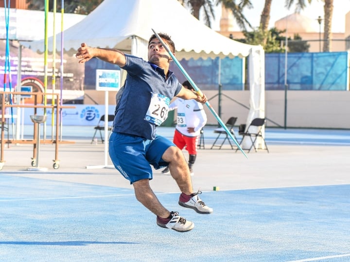 Tokyo paralympics: Para athlete Navdeep finishes 4th place in Men's F-41 Javelin throw event இன்னொரு பதக்கம் ஜஸ்ட் மிஸ்.... ஈட்டி எறிதலில் நவ்தீப் நான்காவது இடம் பிடித்து ஏமாற்றம் !