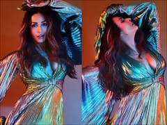 PICS: Malaika Arora Is A Vision To Behold In This Stunning Metallic Gown