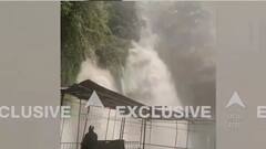 Mussoorie: कैंम्पटी फॉल का जलस्तर बढ़ने से अफरा-तफरी, पुलिस ने खाली करवाया इलाका | Monsoon Update