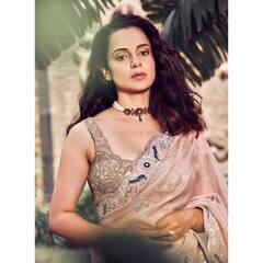 Kangana Ranaut ने अपनी फिल्म Thalaivii के नए गाने के लॉन्च पर कैरी किया Classy Saree Look, आपने देखा क्या?