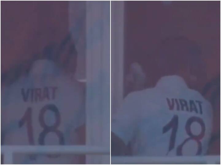 India vs England 4th Test Virat Kohli Viral Video Virat Smashes Dressing Room Door Ind vs Eng Oval Test Frustrated Virat Kohli Punches Dressing Room Door, Video Goes Viral