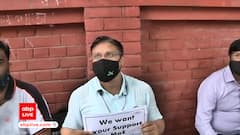 TEQIP faculty Contractual teachers stage protest demanding full time recruitment