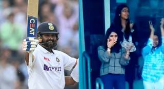 IND vs ENG 4th Test: રોહિત શર્માએ સિક્સ ફટકારીને સદી પૂરી કરી, પત્નીએ આપી ફ્લાઈંગ કિસ