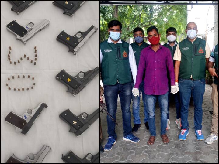 Delhi Crime News: मेवाती हथियार तस्कर गिरफ्तार, 15 सेमी-ऑटोमेटिक पिस्तौल और 30 ज़िंदा कारतूस बरामद 