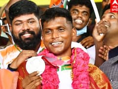 Tokyo Paralympics 2020: தமிழகம் திரும்பிய மாரியப்பனுக்கு விமான நிலையத்தில் உற்சாக வரவேற்பு