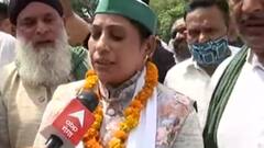 Muzaffarnagar : GIC ग्राउंड में हो रही है किसान महापंचायत| Hindi News