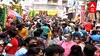 Dadar Market Crowd : दादर मार्केटमध्ये खरेदीसाठी ग्राहकांची गर्दी, गणेशोत्सवाच्या तयारीसाठी झुंबड