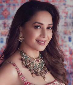 Madhuri Dixit : उफ्फ... धक् धक् गर्लच्या अदा, माधुरीच्या सौंदर्यावर चाहते फिदा