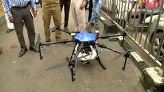 BMC uses drones for sanitisation in Dhobi Ghat area to prevent Dengue and Malaria