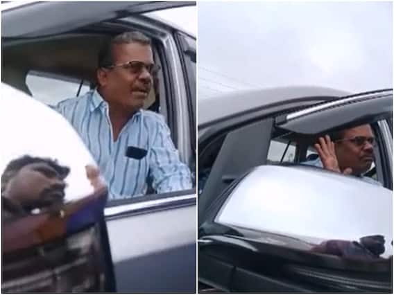 Viral Video: ఏయ్... పనులు ఆపేయ్... గుత్తేదారుకు వైసీపీ నేత బెదిరింపులు