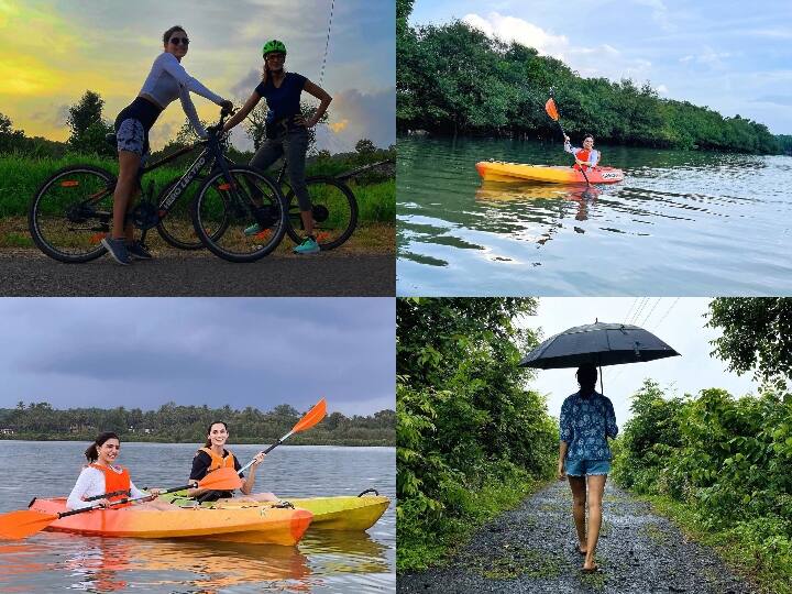 'द फैमिली मैन-2' फेम सामंथा अक्कीनेनी इन दिनों अपनी दोस्त शिल्पा रेड्डी के साथ वेकेशन एन्जॉय कर रही हैं. पति नागा चैतन्य से तलाक की अफवाहों के बीच उन्होंने इंस्टाग्राम पर कुछ शानदार तस्वीरें शेयर की हैं. सोशल मीडिया पर सामंथा की ये खास तस्वीरें तेजी से वायरल हो रही हैं. नीचे की स्लाइड में देखें तस्वीरें.