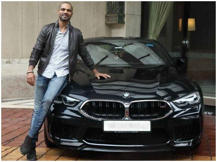 Cricketer Shikhar Dhawan bought a new BMW M8 Coupe, the price of the car is Rs 2.18 crore शिखर धवन के कलेक्शन में शामिल हुई नई BMW M8 Coupe, कार की कीमत सुनकर उड़ जाएंगे होश