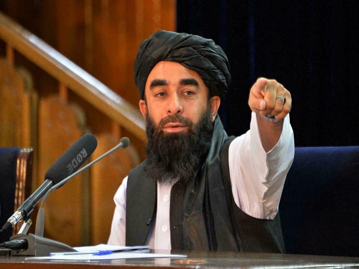 Taliban announced the capture of Panjshir, Zabiullah Mujahid said - there will be no discrimination in any way तालिबान ने प्रेस कॉन्फ्रेंस कर किया पंजशीर पर कब्जे का एलान,  जबीउल्ला मुजाहिद ने कहा- किसी तरह का भेदभाव नहीं होगा
