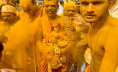 Jejuri Somvati Amavasya : यंदाही कोरोनामुळं जेजुरीच्या खंडेरायाची सोमवती अमावस्येची यात्रा रद्द, नित्य पूजा सुरु, पाहा देवाचे फोटो