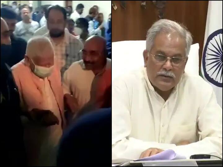 Chhattisgarh CM's Father Sent To 15-Day Judicial Custody For Alleged Hate Speech Against Brahmin Community Bhupesh Baghel : ব্রাহ্মণদের বিরুদ্ধে প্ররোচনামূলক মন্তব্য, বাবাকে গ্রেফতার করালেন ছত্তিশগঢ়ের মুখ্যমন্ত্রী