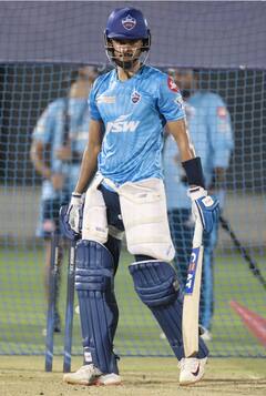 IPL 2021: UAEలో శ్రేయస్ అయ్యర్ ప్రాక్టీస్... ఫొటోలు పంచుకున్న అయ్యర్... సెప్టెంబర్ 22న DC vs SRH