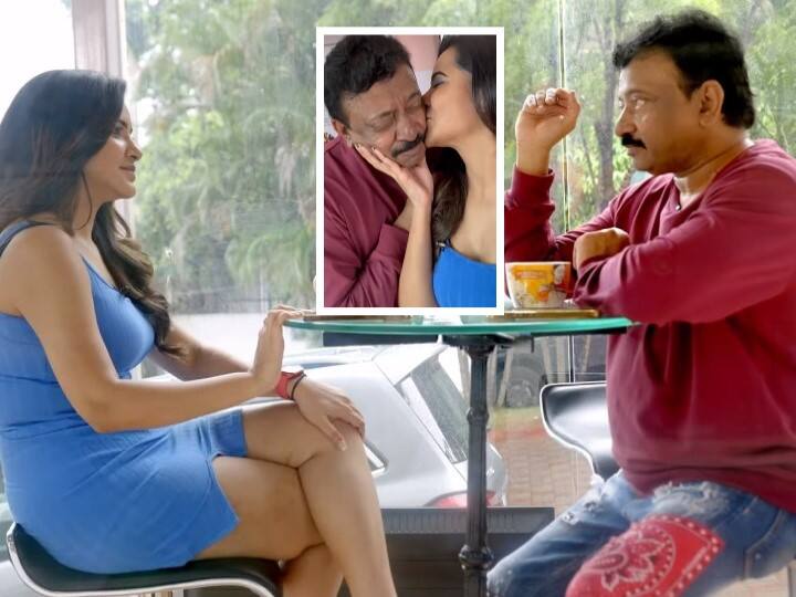 Ashu Reddy Kisses Ram Gopa Varma in Her Bold Interview with RGV RGV Bold Ashu Reddy: ఆర్జీవికి ముద్దు పెట్టిన అషు రెడ్డి.. పచ్చిగా సాగిన ఇంటర్వ్యూ, ఇది పెద్దలకు మాత్రమే!