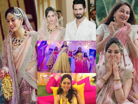 Mira Rajput Birthday Special: किसी सेलिब्रिटी से कम नहीं हैं Shahid Kapoor की पत्नी Mira Rajput, देखिए हल्दी से लेकर रिसेप्शन तक पूरी Wedding Album