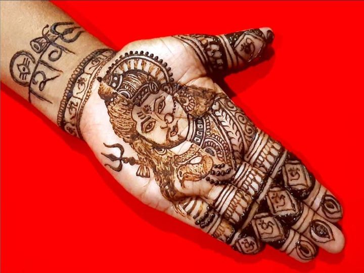 Shivratri Mehndi Design | महाशिवरात्रि मेहँदी डिज़ाइन - Teejjo