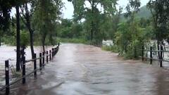 रत्नागिरीत मुसळधार पाऊस, माखजन कासे रस्त्यावरील पुलावरून पाणी गेल्याने सात गावांचा संपर्क तुटला