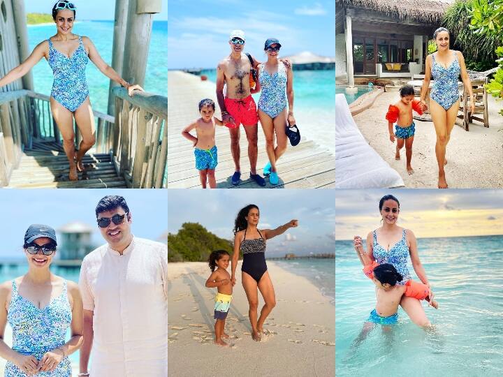 बॉलीवुड की फेमस एक्ट्रेस गुल पनाग (Gul Panag) इन दिनों मालदीव में हैं और अपनी फैमिली के साथ क्वालिटी टाइम स्पेंड कर रही हैं. एक्ट्रेस ने हाल ही में इंस्टाग्राम पर कई शानदार तस्वीरें शेयर की हैं. सोशल मीडिया पर उनकी लेटेस्ट तस्वीरें जमकर वायरल हो रही हैं. नीचे की स्लाइड में देखें उनकी तस्वीरें.