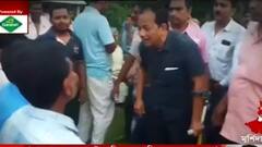 Jakir Hossain: ওয়াকিং স্টিকে ভর করে প্রচারে জঙ্গিপুরের আহত TMC প্রার্থী জাকির হোসেন। Bangla News