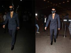 Ranveer Singh Style: बिना शर्ट के कोट, फॉर्मल शूज़, बड़े बड़े चश्मे और दो-दो पोनीटेल, इस बार रणवीर सिंह ने बदल लिया बालों का भी ढंग