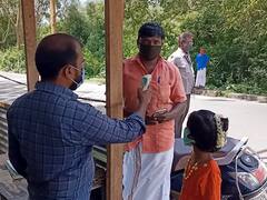 கேரளாவில் நிபா வைரஸ் பரவல் எதிரொலி- தேனி எல்லை வாகனங்களுக்கும் கடும் கெடுபிடி
