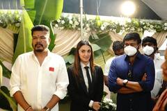 RC15 Launch: తండ్రీ కొడుకులా? అన్నదమ్ములా? చిరు-చరణ్ ఫొటో చూసి మురిసిపోతున్న అభిమానులు, స్పెషల్ అట్రాక్షన్ గా రణ్ వీర్ సింగ్