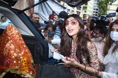 Ganesh Chaturthi 2021: Shilpa Shetty Brings Ganpati Bappa Home, Poses With Idol | See PICS