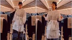 ਇੰਡੀਗੋ ਦੀ ਏਅਰ ਹੋਸਟੈਸ ਨੇ ਖਾਲੀ ਜਹਾਜ਼ 'ਚ Manike Mage Hithe 'ਤੇ ਕੀਤਾ ਡਾਂਸ, ਵਾਇਰਲ ਵੀਡੀਓ