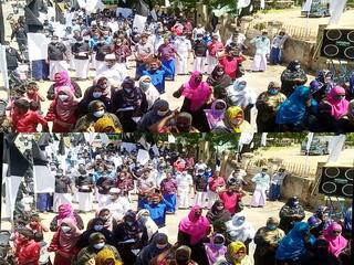 ’டெல்லியில் பெண் காவலர் பாலியல் வன்கொடுமை செய்து கொலை’- ராமநாதபுரத்தில் தமுமுக ஆர்ப்பாட்டம்