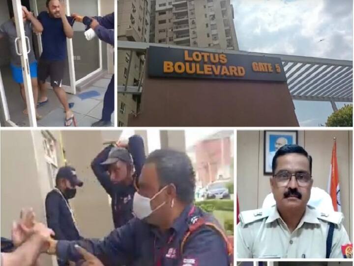 UP: सिक्योरिटी गार्डों ने सोसायटी में रहने वाले शख्स को बेरहमी से पीटा, लाठी-डंडों से किया हमला Security guards beat up resident in Noida lotus boulevard society ann UP: सिक्योरिटी गार्डों ने सोसायटी में रहने वाले शख्स को बेरहमी से पीटा, लाठी-डंडों से किया हमला