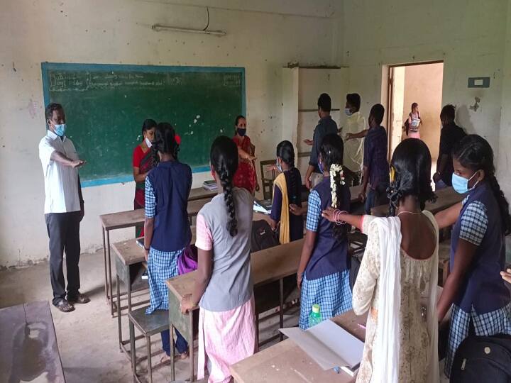 Corona for 5 students including 2 medical college students in Thiruvarur district திருவாரூரில் 2 மருத்துவக்கல்லூரி மாணவர்கள் உட்பட 5 மாணவர்களுக்கு கொரோனா