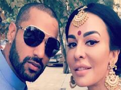 Shikhar dhawan | மனைவி ஆயிஷா முகர்ஜியுடன் ஷிகார் தவான்.. புகைப்படங்கள்!