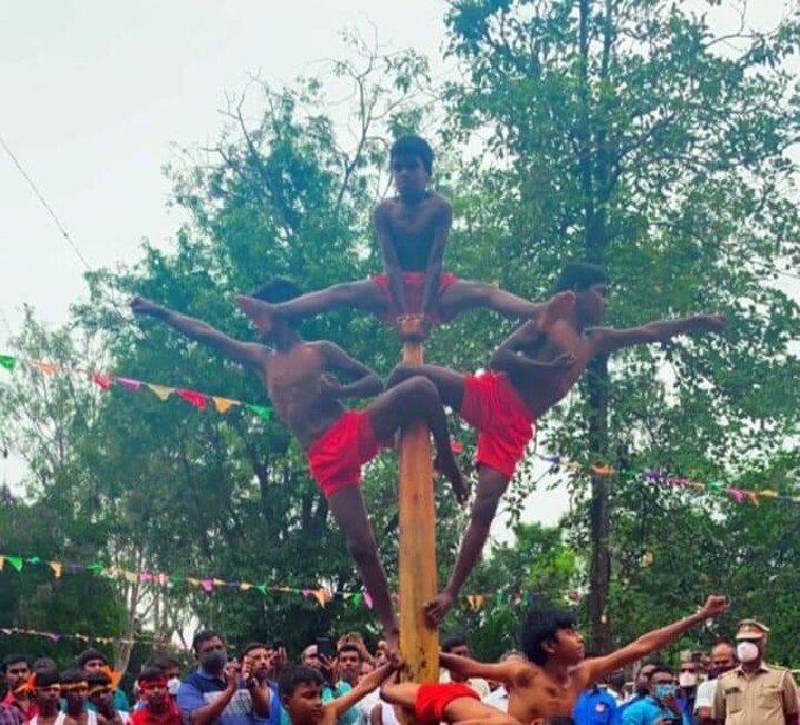 அழிந்துவரும்  கலைகளுக்கு ஆக்கம் கொடுக்கும் தருமபுரி இளைஞர்...!