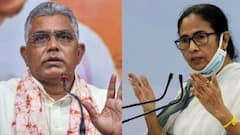 Mamata Banerjee vs Dilip Ghosh: পুজোর মিটিং নিয়ে বিজেপিকে আক্রমণ মমতার, তৃণমূলের কাছ থেকে ধর্ম শিখতে হবে না, পাল্টা দিলীপ | Bangla News