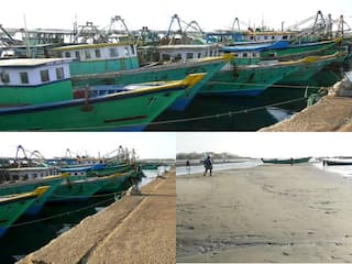 ’மன்னார் வளைகுடாவில் சூறைக்காற்று’- கடல் உள்வாங்கியதால் மீனவர்கள் அச்சம்...!