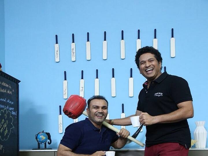 What the Duck Show: When Sachin Tendulkar And Virender Sehwag Attend What the Duck Show: जब 